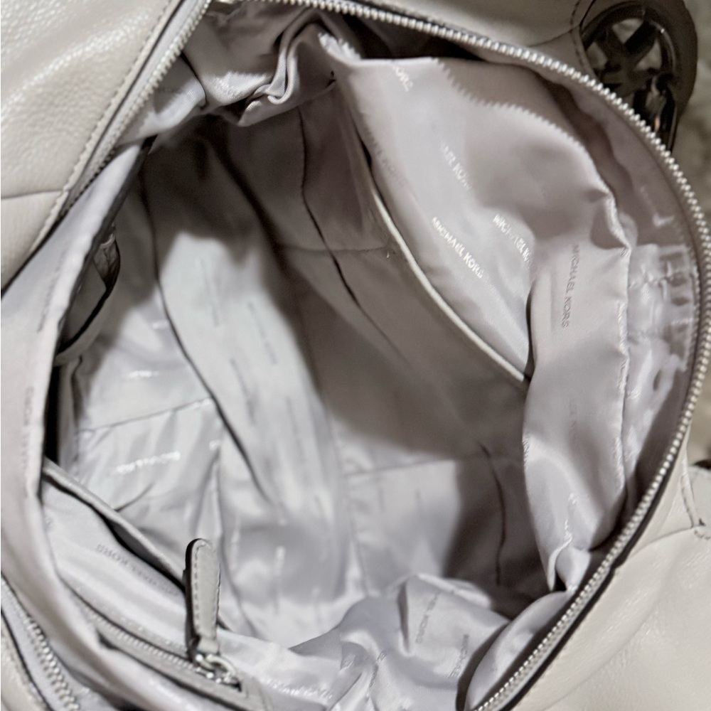 MICHAEL Michael Kors Light Gray Hobo Bag - Picture 4 of 4